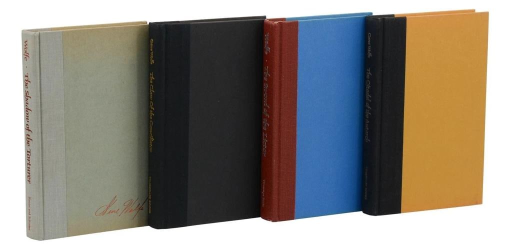 The Book of the New Sun ~ SIGNED by GENE WOLFE ~ First Editions ~ 1st Printings - 4