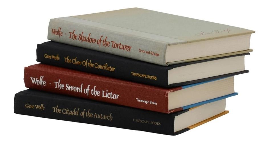 The Book of the New Sun ~ SIGNED by GENE WOLFE ~ First Editions ~ 1st Printings - 6