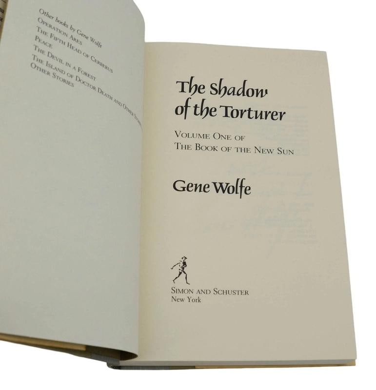 The Book of the New Sun ~ SIGNED by GENE WOLFE ~ First Editions ~ 1st Printings - 7