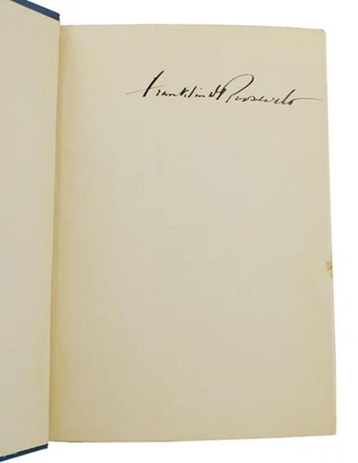 On Our Way SIGNED by FRANKLIN DELANO ROOSEVELT ~ First Edition 1934 FDR New Deal - 5