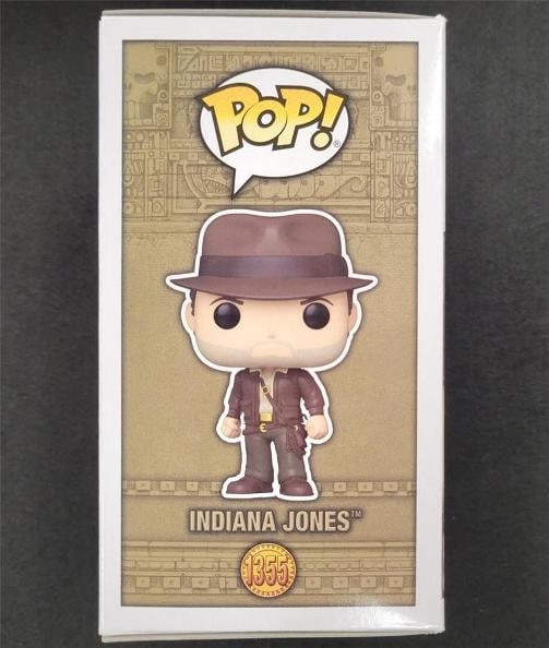 Harrison Ford signed Indiana Jones Funko Pop Figure 1355 autograph ~ Beckett BAS - 6