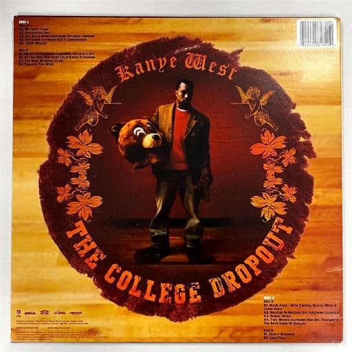 Kanye West signed The College Dropout vinyl record album LP autograph ~ JSA - 6