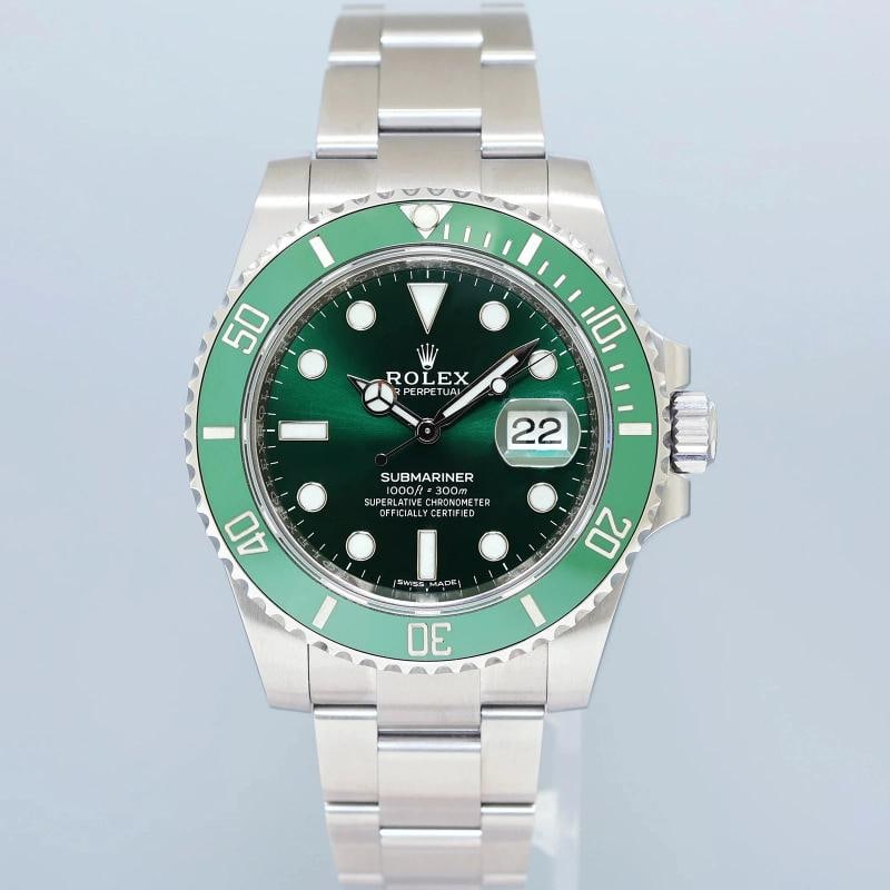 STICKERS JUNE 2020 NEW PAPERS Rolex Submariner Hulk 116610LV Green Ceramic Watch - 2