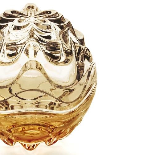 NEW LALIQUE CRYSTAL VIBRATION BOX GOLD #10370400 BRAND NIB SAVE$ FRENCH - 3