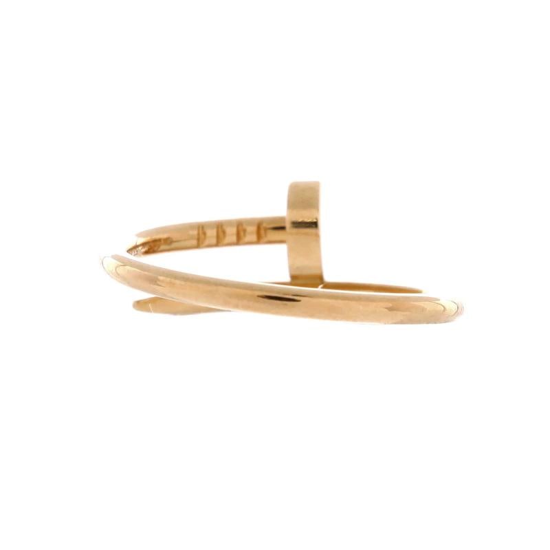 Cartier Juste un Clou Ring 18K Yellow Gold Small - 3