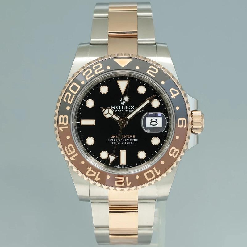 MINT PAPERS Rolex GMT Master II Root Beer Rose Gold 126711 CHNR Watch Box - 2