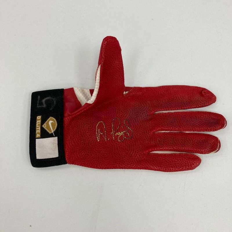 Albert Pujols Signed Game Used Batting Glove St. Louis Cardinals JSA COA - 2