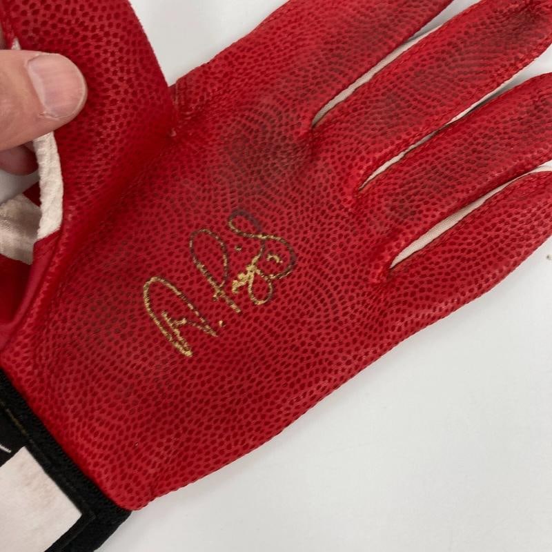 Albert Pujols Signed Game Used Batting Glove St. Louis Cardinals JSA COA - 4