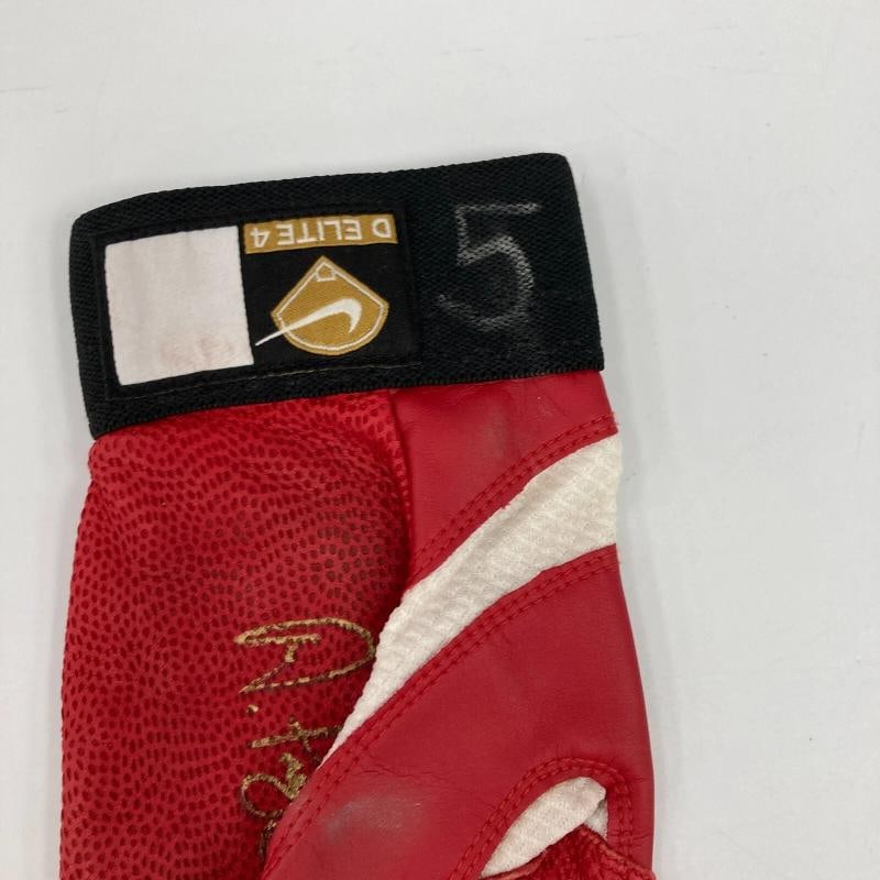 Albert Pujols Signed Game Used Batting Glove St. Louis Cardinals JSA COA - 5