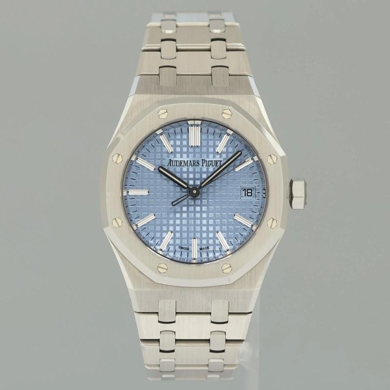 2026 Papers Audemars Piguet Royal Oak Steel 15550ST.OO.1356ST.08 Tiffany Blue - 2