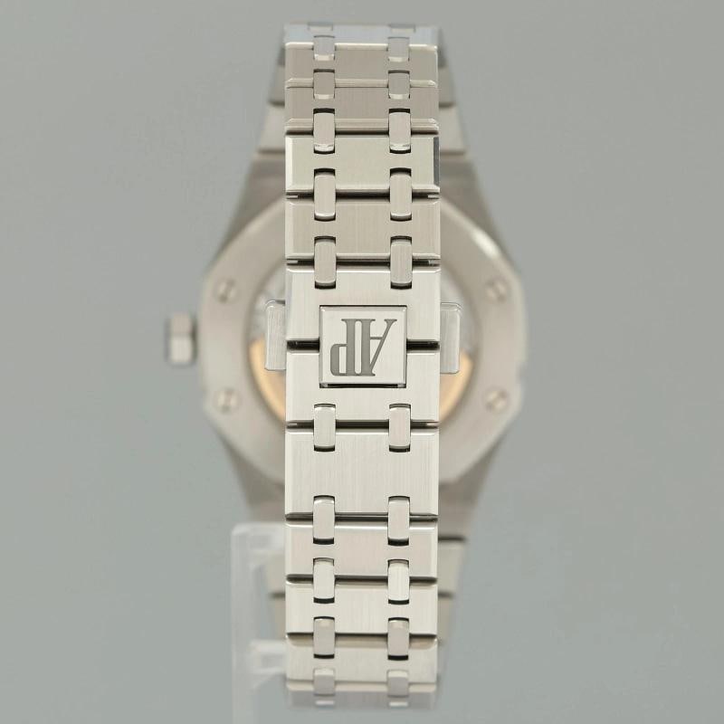 2026 Papers Audemars Piguet Royal Oak Steel 15550ST.OO.1356ST.08 Tiffany Blue - 5