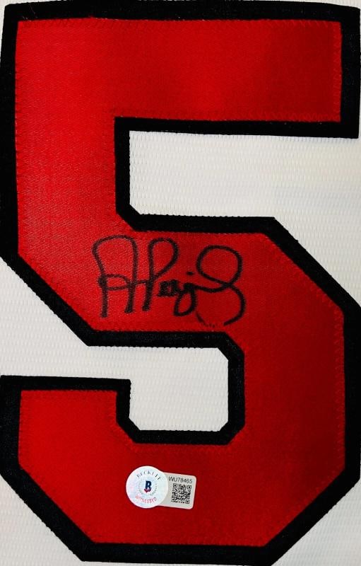 St. Louis Cardinals Albert Pujols Signed Home Nike Jersey Beckett BAS Witnessed - 2