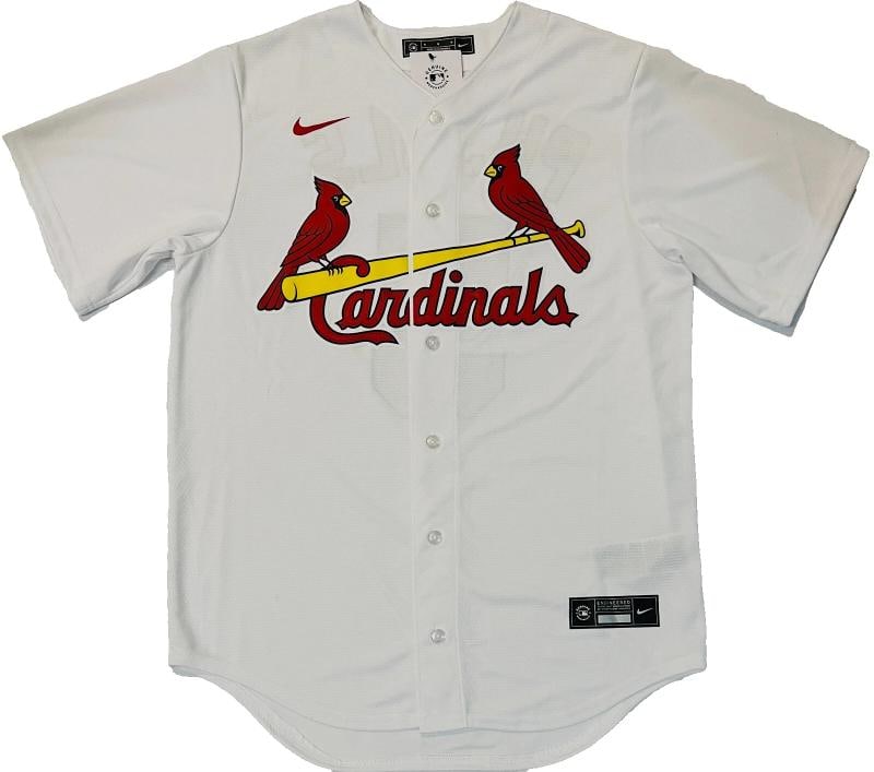St. Louis Cardinals Albert Pujols Signed Home Nike Jersey Beckett BAS Witnessed - 3
