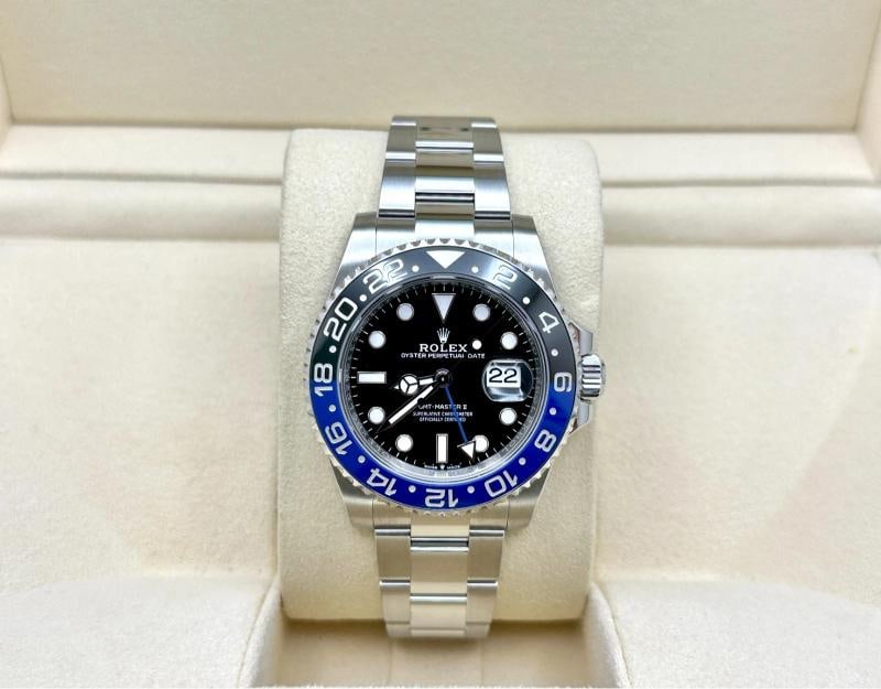 2024 Rolex GMT Master II 126710BLNR BATMAN Blue Black Ceramic Steel Box Paper - 3