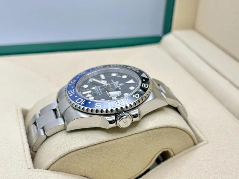 2024 Rolex GMT Master II 126710BLNR BATMAN Blue Black Ceramic Steel Box Paper - 4