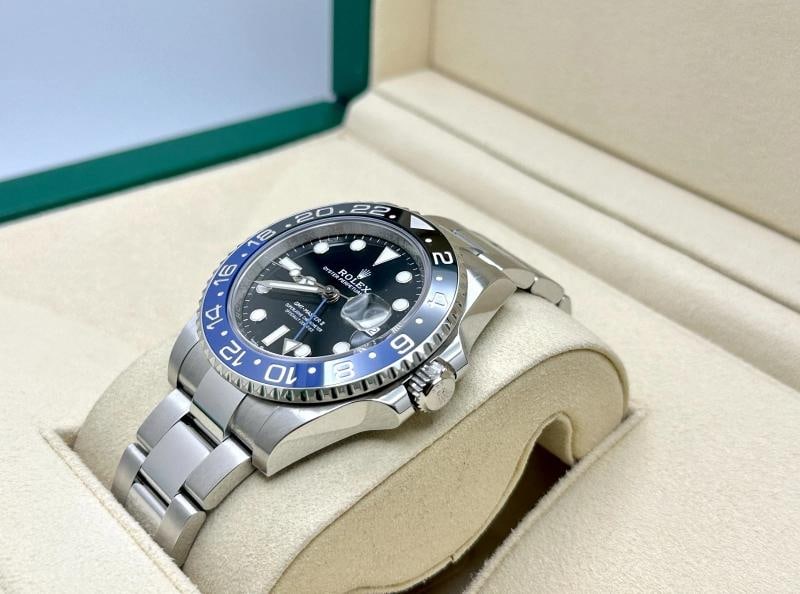 2024 Rolex GMT Master II 126710BLNR BATMAN Blue Black Ceramic Steel Box Paper - 5