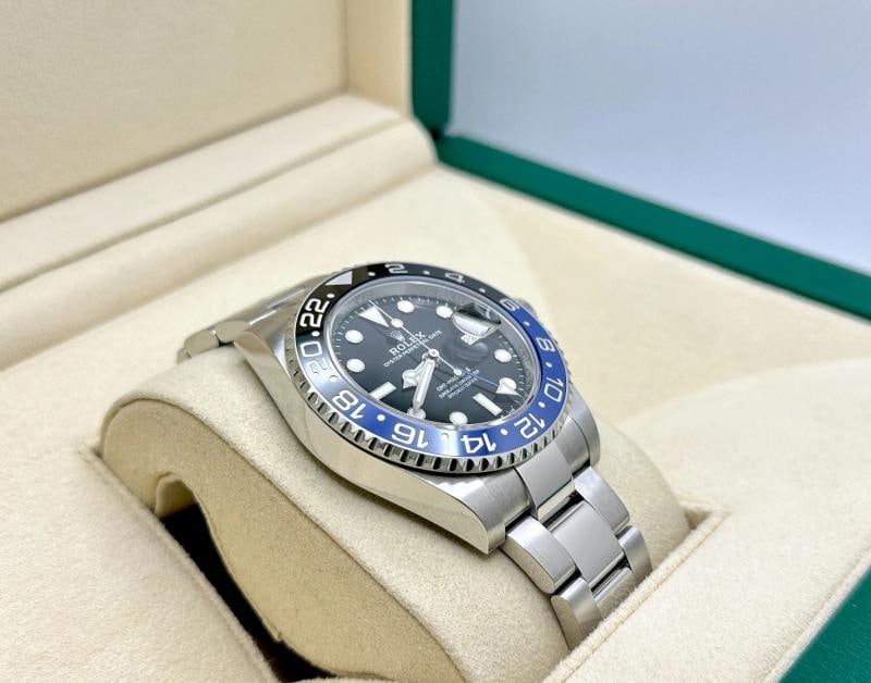 2024 Rolex GMT Master II 126710BLNR BATMAN Blue Black Ceramic Steel Box Paper - 6
