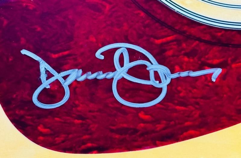 THE MONKEES Signed Autograph acoustic Guitar D Jones Nesmith Tork Dolenz JSA LOA - 4