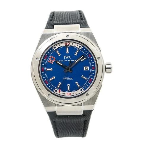 IWC Ingenieur Zidane IW323403 Limited Edition Box & Papers Men's Watch Blue 44mm: Condition: Pre-owned - Good: This item has been gently used but is in good condition. It might have a few signs of wear, like light scratches or tarnishing. ,Brand: IWC,Type: Wristwatches,Movement: