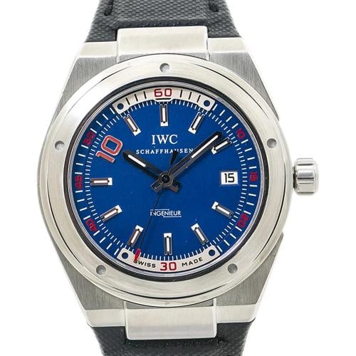 IWC Ingenieur Zidane IW323403 Limited Edition Box & Papers Men's Watch Blue 44mm - 4