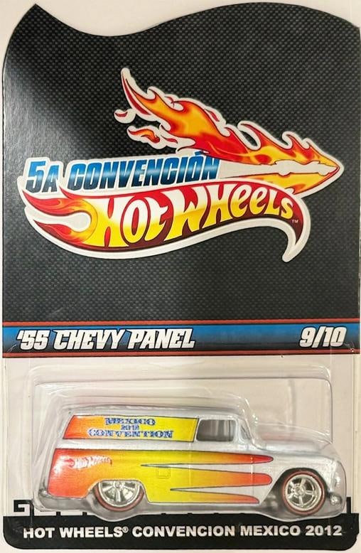 55 Chevy Panel Truck Hot Wheels 2012 Mexico Convention # 9/10 by Chruistian Lop: Condition: New: A brand-new, unused, unopened, undamaged item (including handmade items)Country of Origin: Mexico,Autographed: No,Vehicle Make: Chevrolet,Vehicle Type: Car,Color: White,Material: dieca