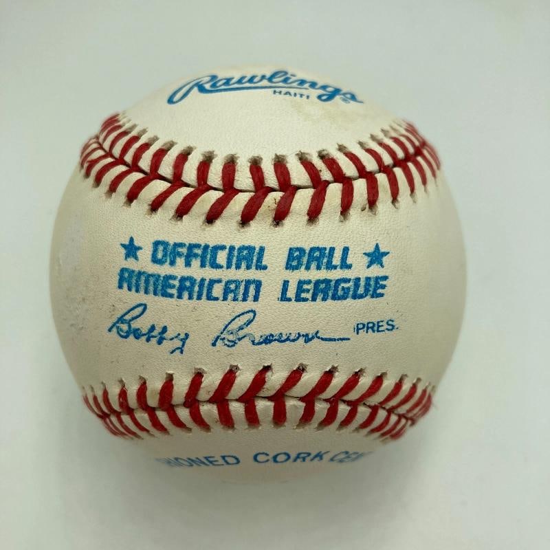 Mickey Mantle Signed American League Baseball PSA DNA Graded 10 GEM MINT - 2