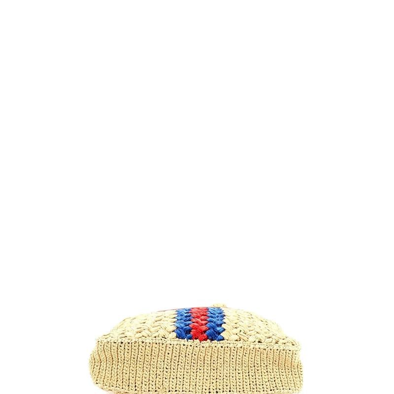 Gucci Blondie NM Open Tote Raffia Small - 5