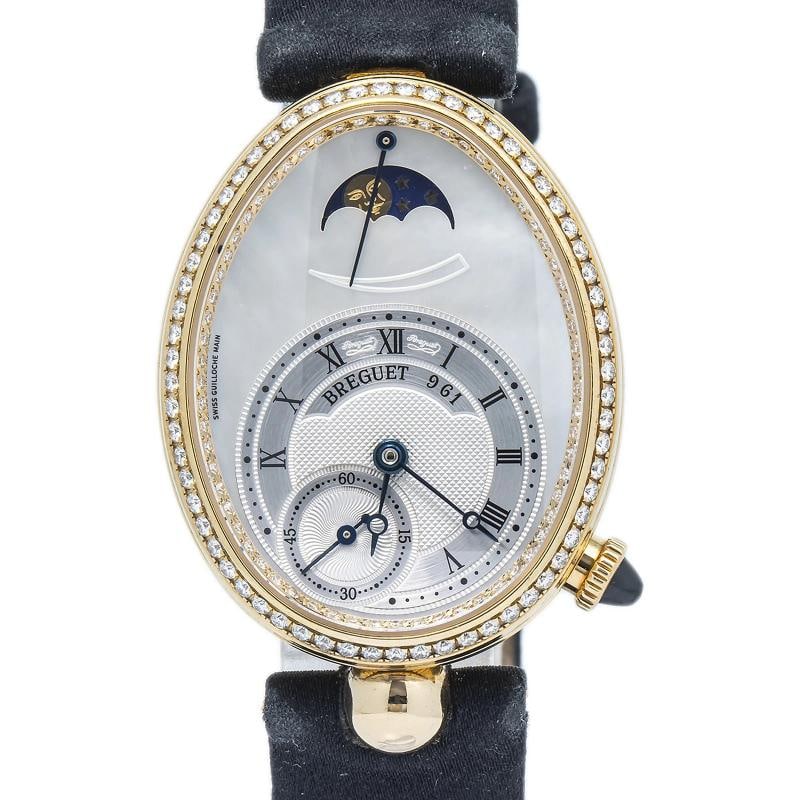Breguet Reine De Naples 8908BA 18K Yellow Gold MOP Dial Auto Ladies Watch 29mm - 2
