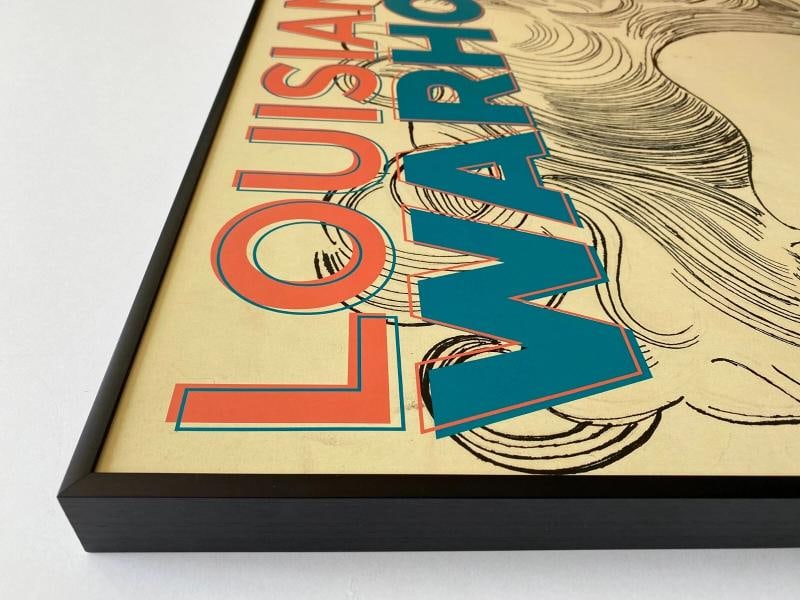 ANDY WARHOL FOUNDATION RARE DENMARK MUSEUM EXHIBITION POSTER "FEMALE HEAD" 1957 - 5