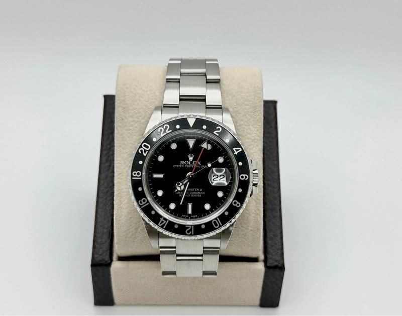 Rolex GMT-Master II 16710 Black Stainless Steel Box Paper 40mm 2003 - 3