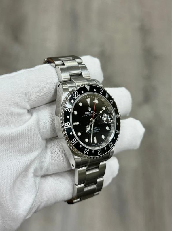 Rolex GMT-Master II 16710 Black Stainless Steel Box Paper 40mm 2003 - 5