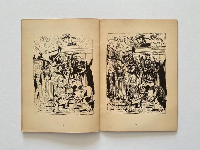"PABLO PICASSO LITHOGRAPHS 1945-47" RARE 1947 MOURLOT LITHOGRAPH PRINT ART BOOK - 15
