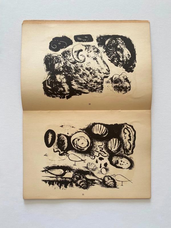 "PABLO PICASSO LITHOGRAPHS 1945-47" RARE 1947 MOURLOT LITHOGRAPH PRINT ART BOOK - 8