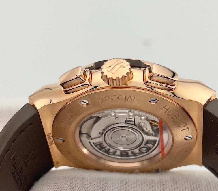 Hublot Classic Fusion Chronograph King Gold Blue 541.OX.7180.RX 18K Rose Gold - 5
