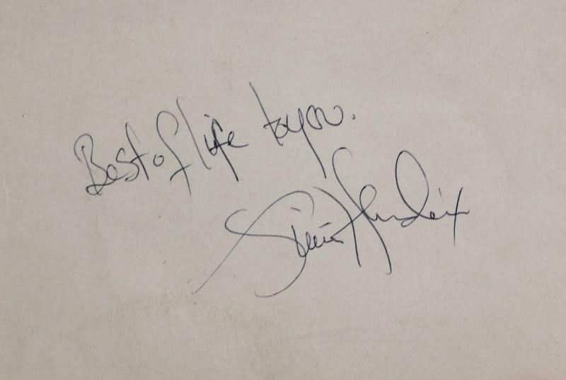 Jimi Hendrix "Best Of Life To You" Signed 22.5x28.5 Dwight Ross Artwork BAS LOA - 2