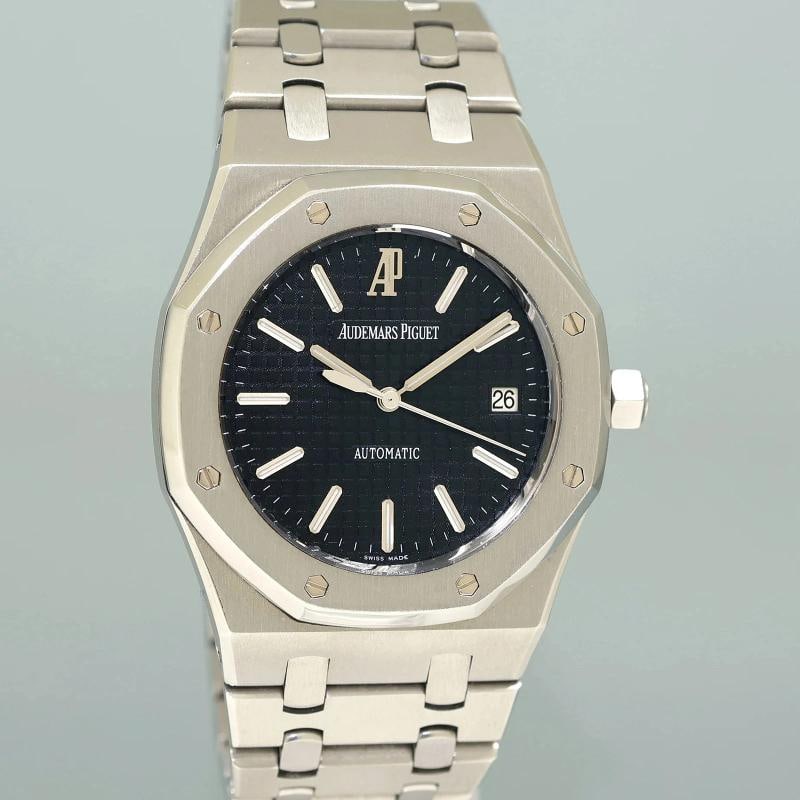 PAPERS MINT 15300ST Audemars Piguet Royal Oak Black 39mm Steel Date Watch Box - 3
