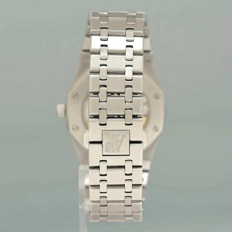 PAPERS MINT 15300ST Audemars Piguet Royal Oak Black 39mm Steel Date Watch Box - 5