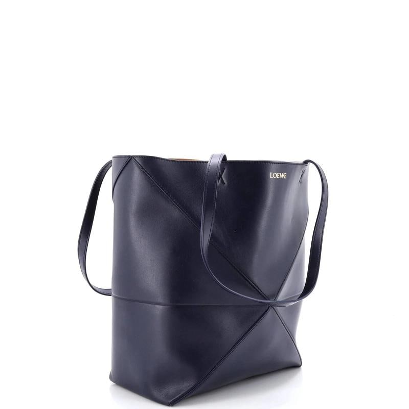 Loewe Puzzle Fold Tote Leather Medium - 2