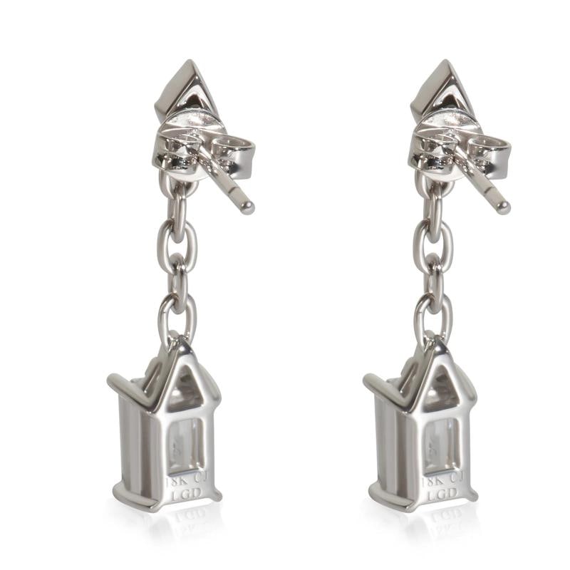 2.17 ctw White Gold Lab-Grown Diamond Earrings - 3