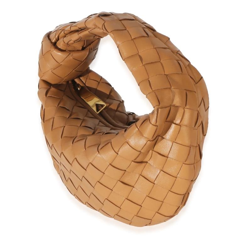 Bottega Veneta Caramel Nappa Intrecciato Mini Jodie - 2