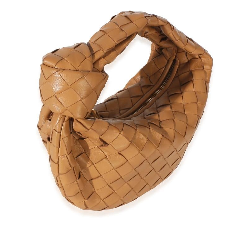 Bottega Veneta Caramel Nappa Intrecciato Mini Jodie - 3