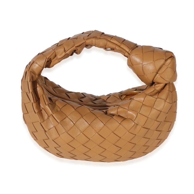 Bottega Veneta Caramel Nappa Intrecciato Mini Jodie - 4