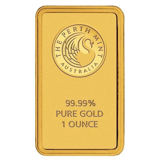 1 oz Perth Mint Gold Bar (In Assay) .9999 Gold Bullion Bar #A741 - 3