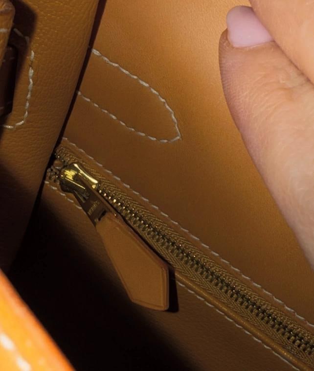 Hermes Kelly 32 Sellier Natural Box Calf Leather Gold Hardware Ã¢â‚¬â - 17