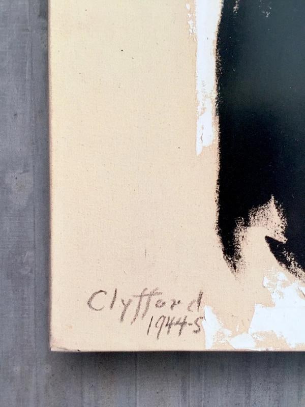 CLYFFORD STILL ABSTRACT EXPR RARE LITHOGRAPH PRINT EXHBTN POSTER " PH -23 " 1944 - 6