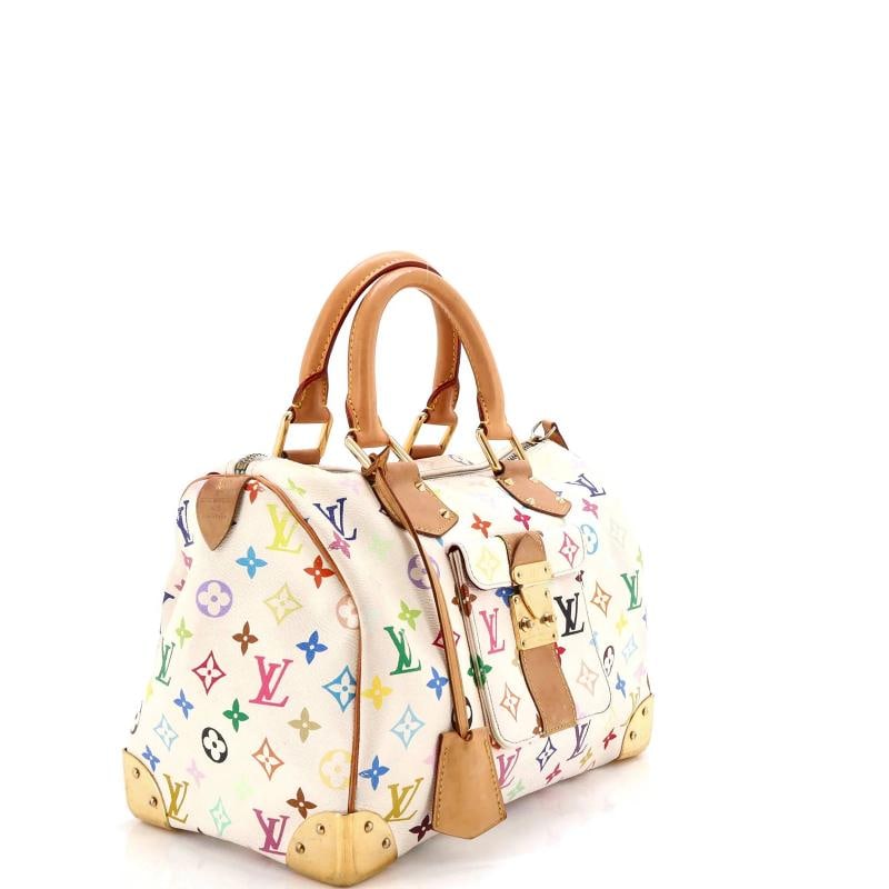 Louis Vuitton Speedy Handbag Monogram Multicolor 30 - 2
