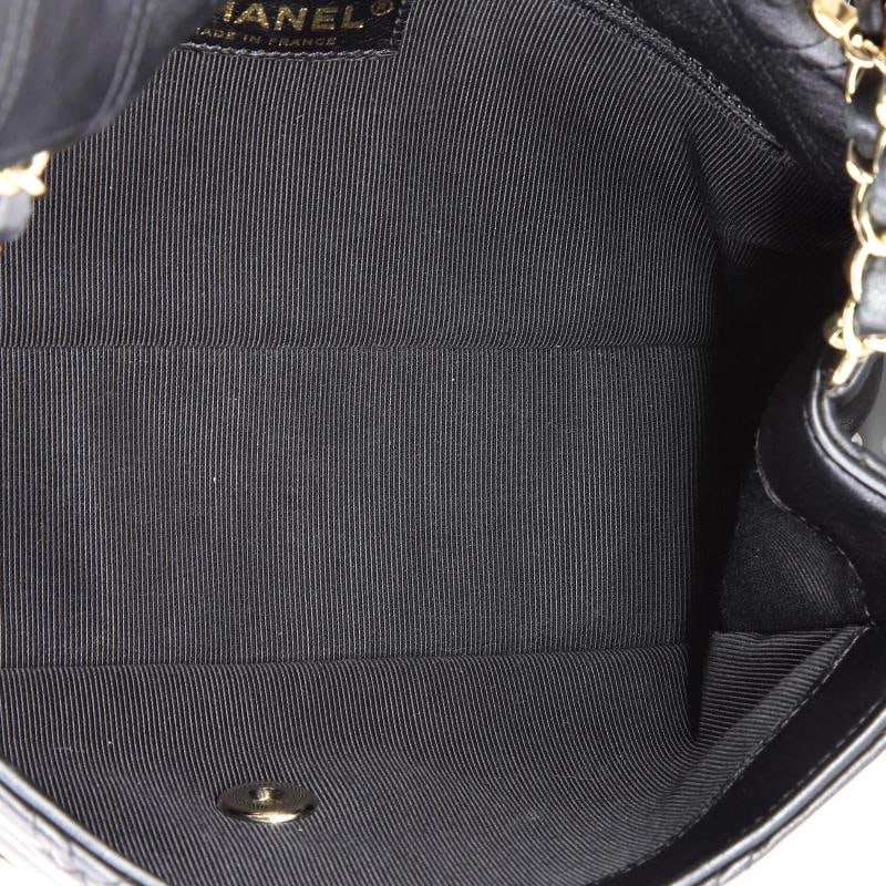 Chanel CC Flap Bag Pearl Studded Quilted Lambskin Medium - 5