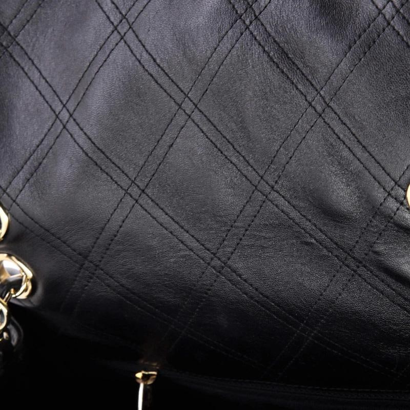 Chanel CC Flap Bag Pearl Studded Quilted Lambskin Medium - 7