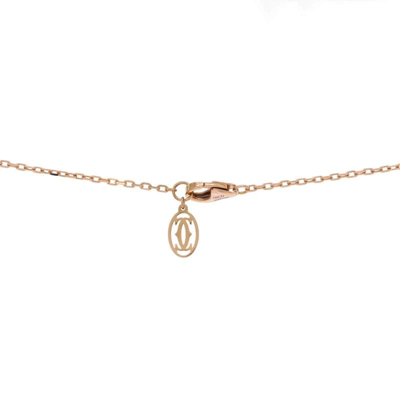 Cartier Juste un Clou Pendant Necklace 18K Rose Gold with Diamonds - 4