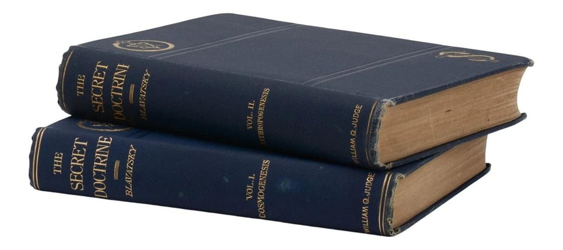 The Secret Doctrine ~ by HELENA BLAVATSKY ~ First Edition ~ 1st Printing 1888 - 3